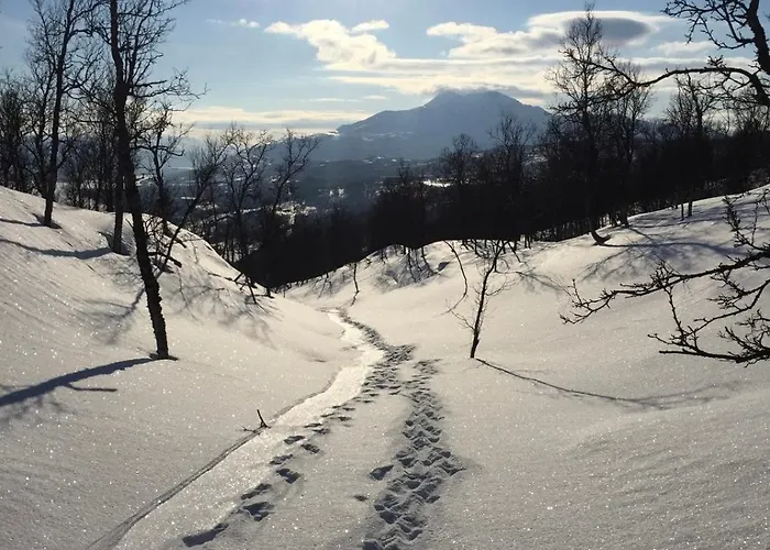 度假居 In Scenic Surroundings In Senja Langenes (Agder)